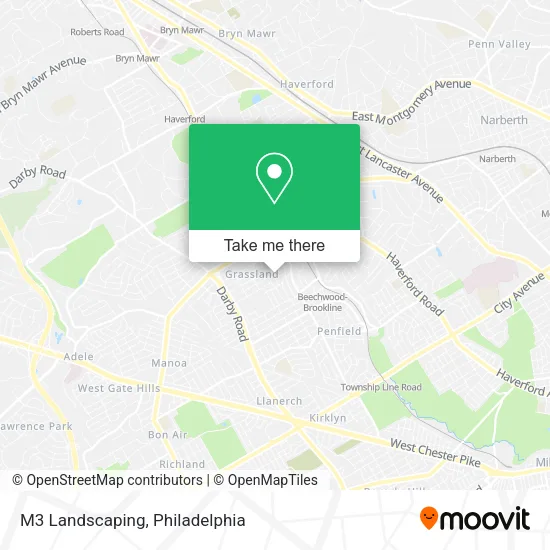 Mapa de M3 Landscaping