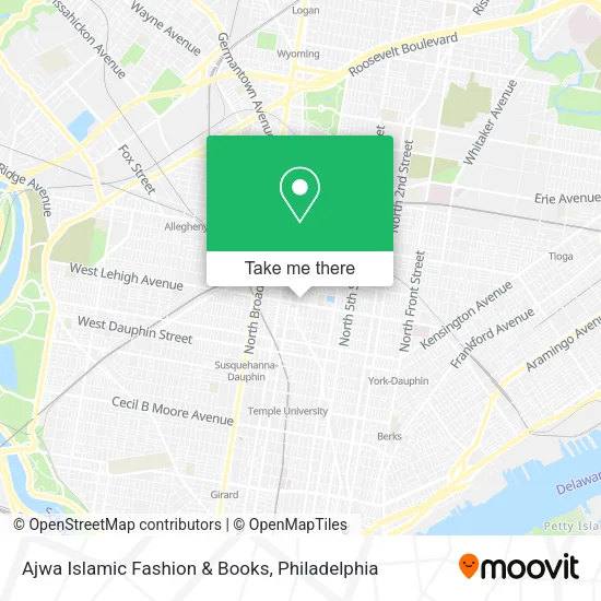 Ajwa Islamic Fashion & Books map