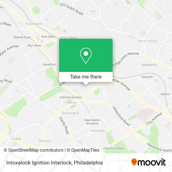 Intoxalock Ignition Interlock map