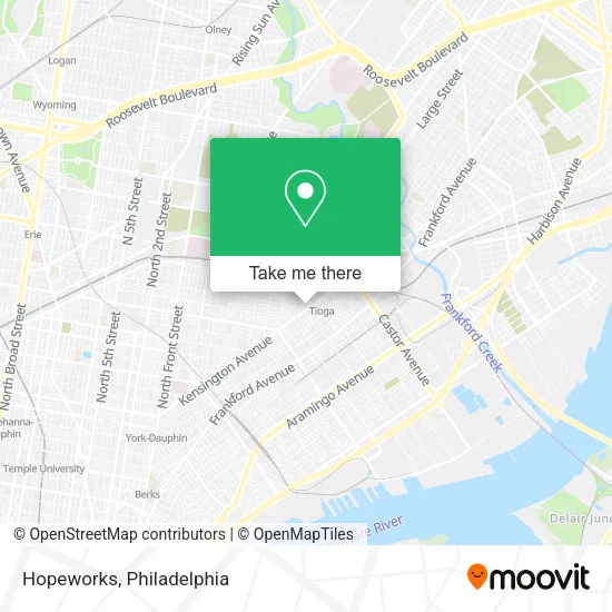 Hopeworks map