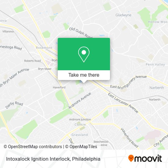 Intoxalock Ignition Interlock map