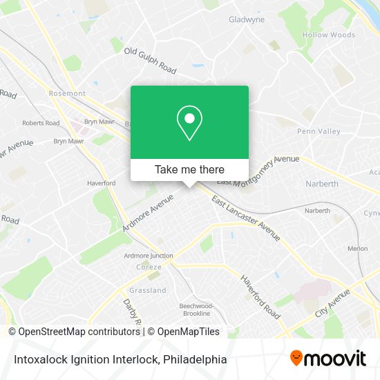 Intoxalock Ignition Interlock map