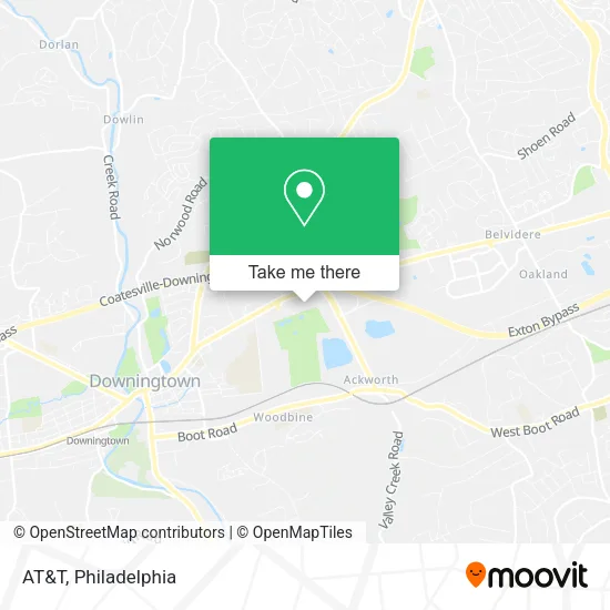 AT&T map