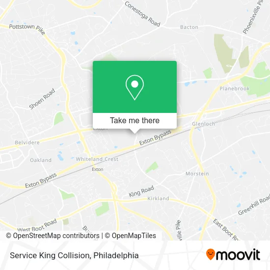 Service King Collision map