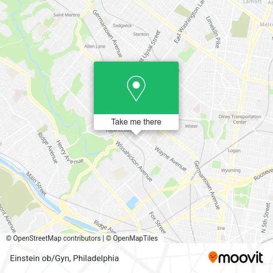 Einstein ob/Gyn map