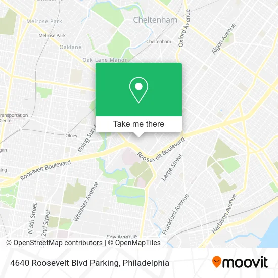 4640 Roosevelt Blvd Parking map