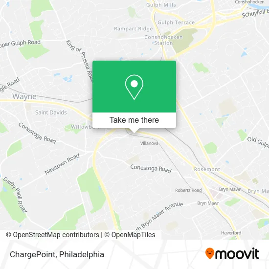 ChargePoint map