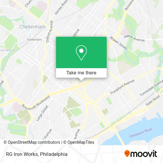 Mapa de RG Iron Works