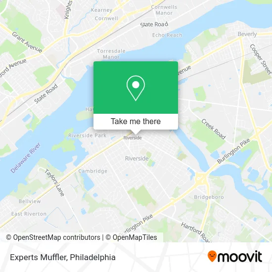 Experts Muffler map