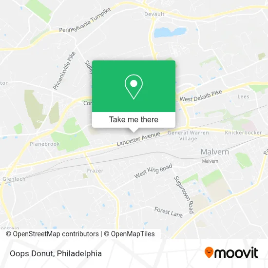 Oops Donut map