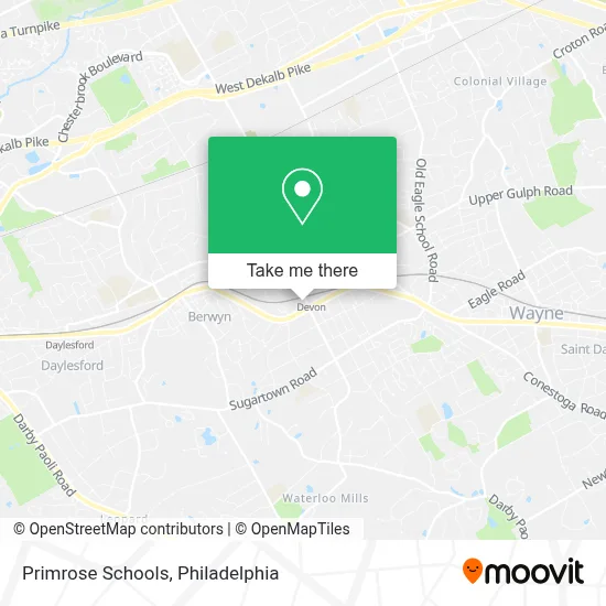 Primrose Schools map