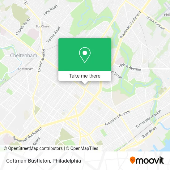 Mapa de Cottman-Bustleton