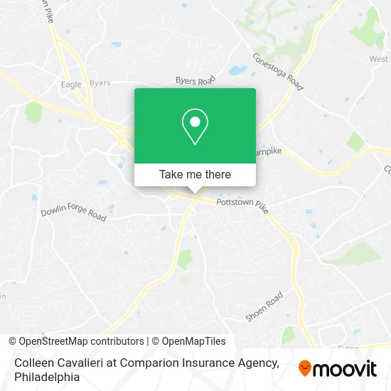 Colleen Cavalieri at Comparion Insurance Agency map