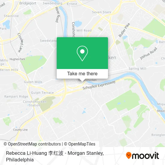 Rebecca Li-Huang 李红波 - Morgan Stanley map