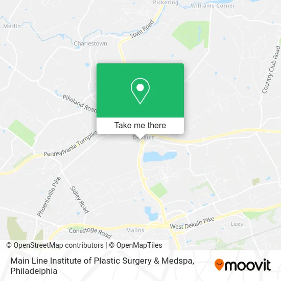 Main Line Institute of Plastic Surgery & Medspa map