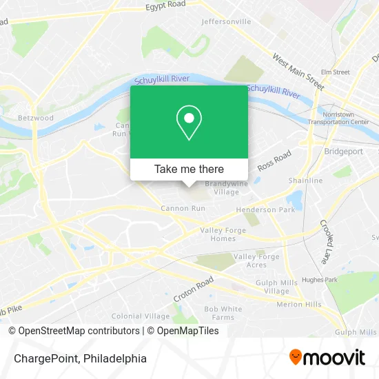 ChargePoint map