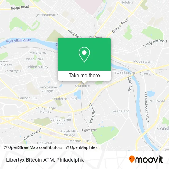 Libertyx Bitcoin ATM map
