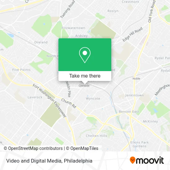 Video and Digital Media map