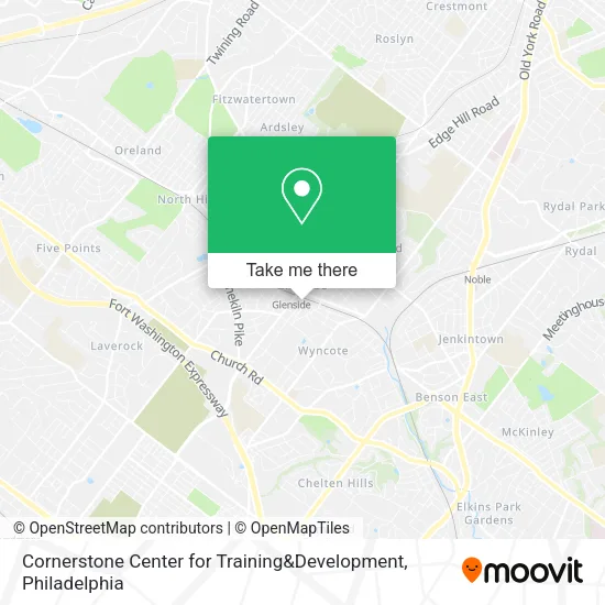Cornerstone Center for Training&Development map