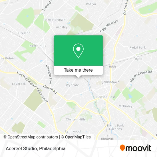 Acereel Studio map