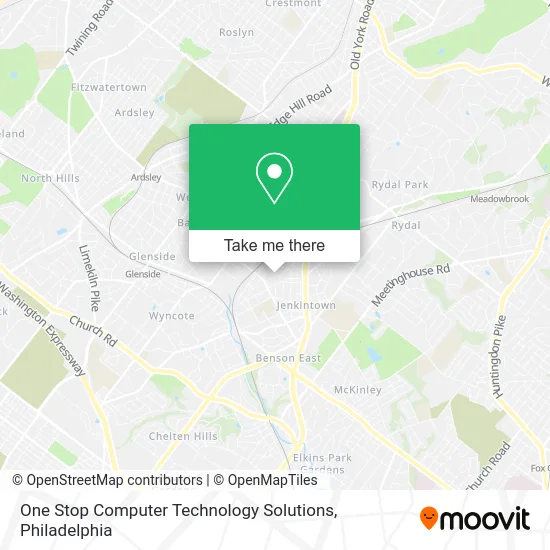 One Stop Computer Technology Solutions map