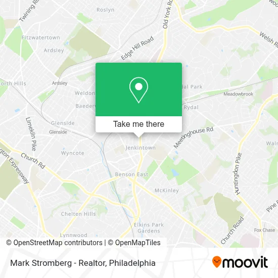 Mark Stromberg - Realtor map