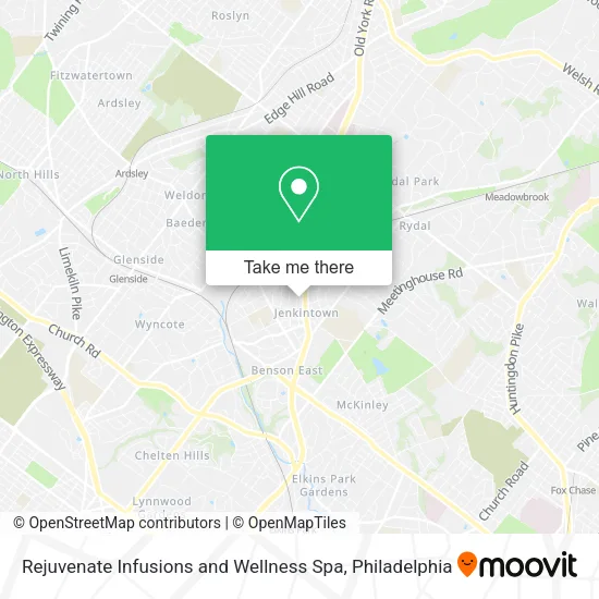 Mapa de Rejuvenate Infusions and Wellness Spa