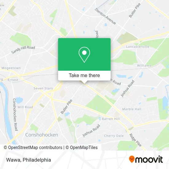 Wawa map