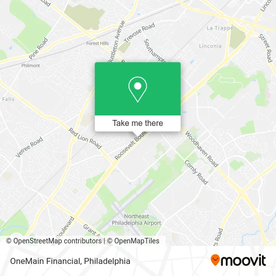 OneMain Financial map