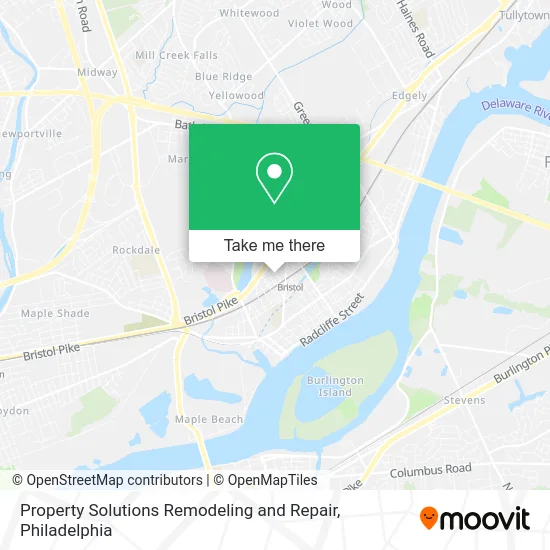 Property Solutions Remodeling and Repair map