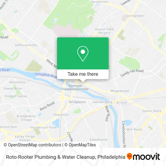 Roto-Rooter Plumbing & Water Cleanup map