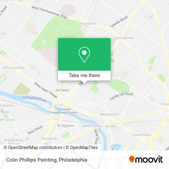 Mapa de Colin Phillips Painting