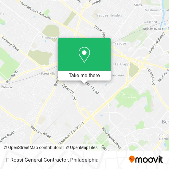 F Rossi General Contractor map