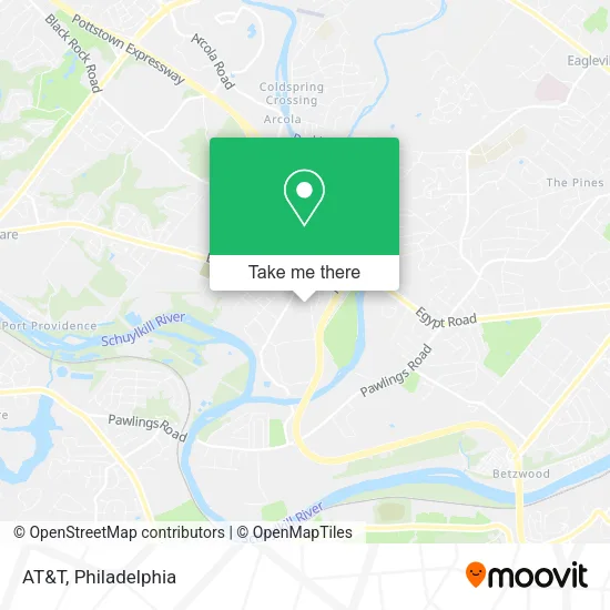 AT&T map