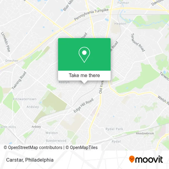 Carstar map