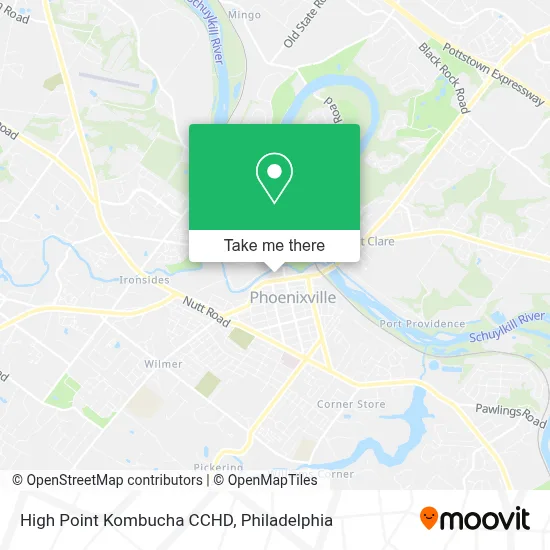 High Point Kombucha CCHD map