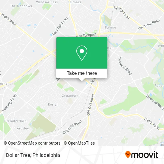 Dollar Tree map