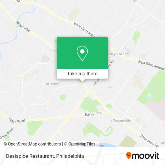 Desispice Restaurant map