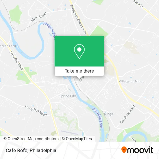 Cafe Rofo map