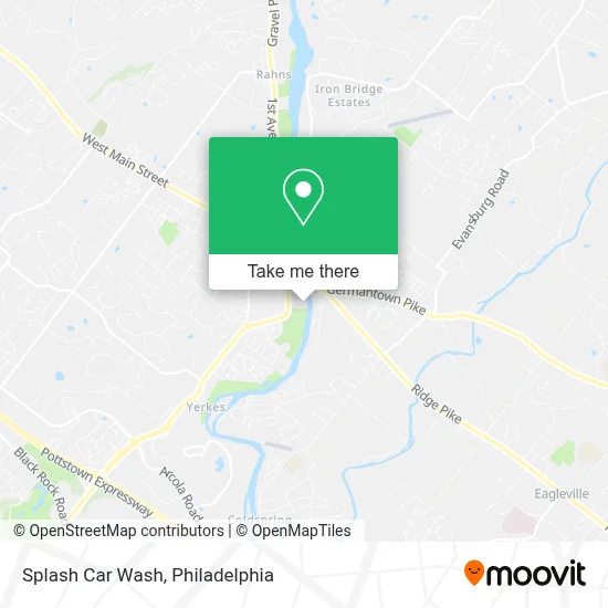 Splash Car Wash map