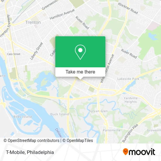 T-Mobile map