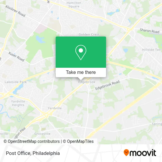 Post Office map