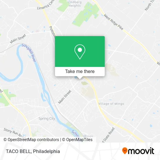 TACO BELL map