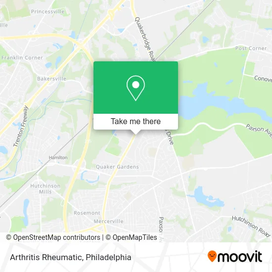 Arthritis Rheumatic map