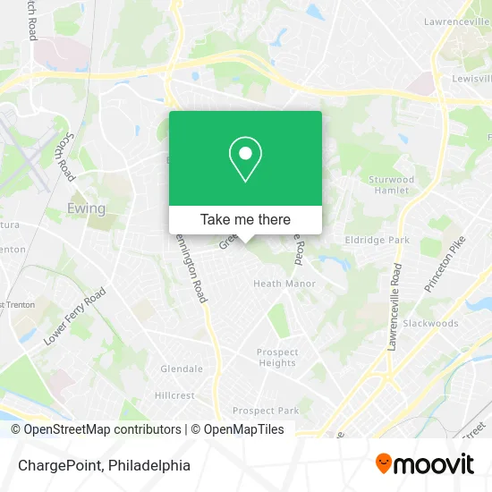 ChargePoint map