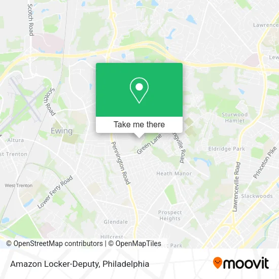 Mapa de Amazon Locker-Deputy