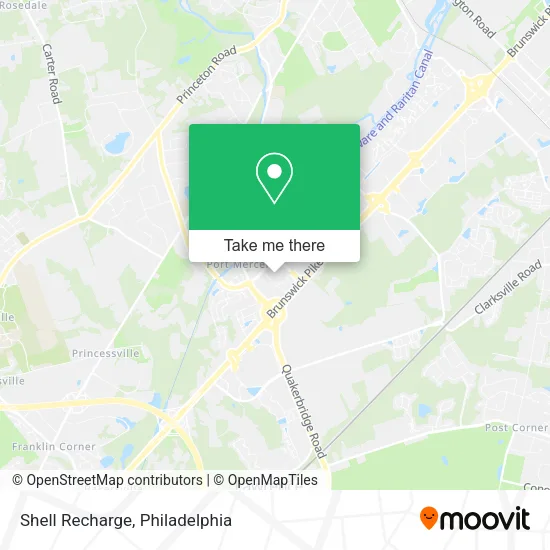 Shell Recharge map