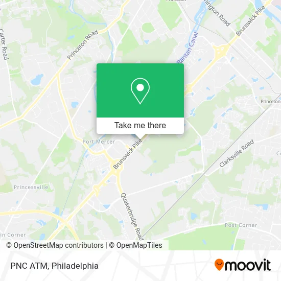 PNC ATM map
