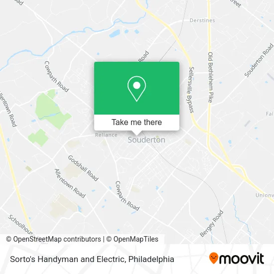 Mapa de Sorto's Handyman and Electric