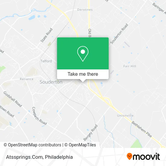 Atssprings.Com map